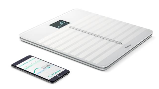 Báscula de Withings, la división de salud de Nokia.