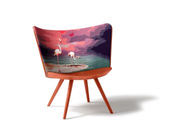 Una de las 'Embroidery Chair' de Salci.