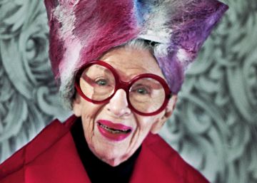 La socialit&eacute; Iris Apfel.