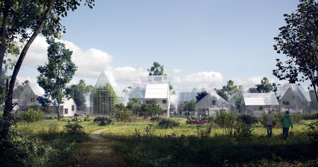 Imagen generada por ordenador de ReGen Villages.