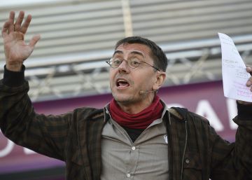 El polit&oacute;logo, profesor y cofundador de Podemos, Juan Carlos Monedero .