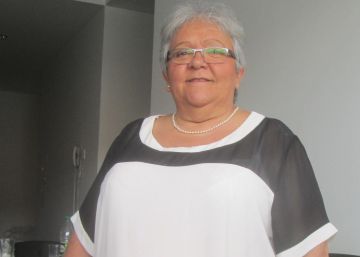 La l&iacute;der regional de Uni&oacute;n Patri&oacute;tica, Imelda Daza, en su hogar .