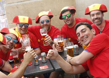 Seguidores españoles en Burdeos. 