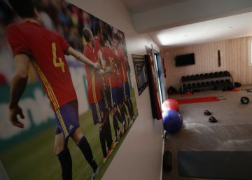 La concentración de la Roja por dentro