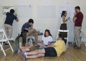 Participantes en Unreasonable Lab durante un momento de las jornadas de este a&ntilde;o.