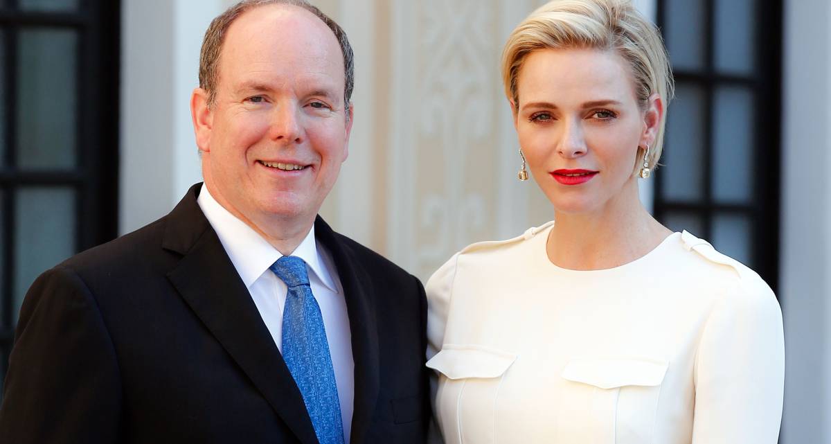 Alberto y Charlene de M&oacute;naco.