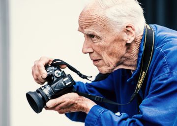 Bill Cunningham, en 2015 en Nueva York.