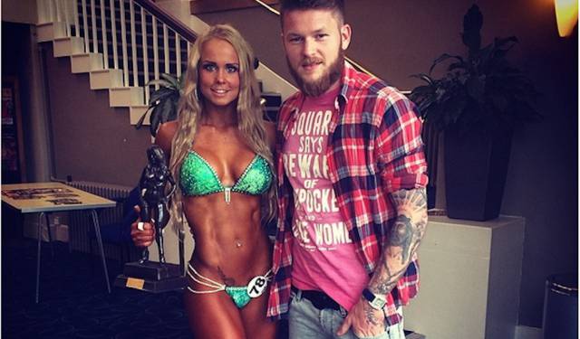 Por qué la novia de la estrella de la Eurocopa es más famosa que él