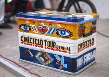 Cinécyclo, cine ambulante a pedales