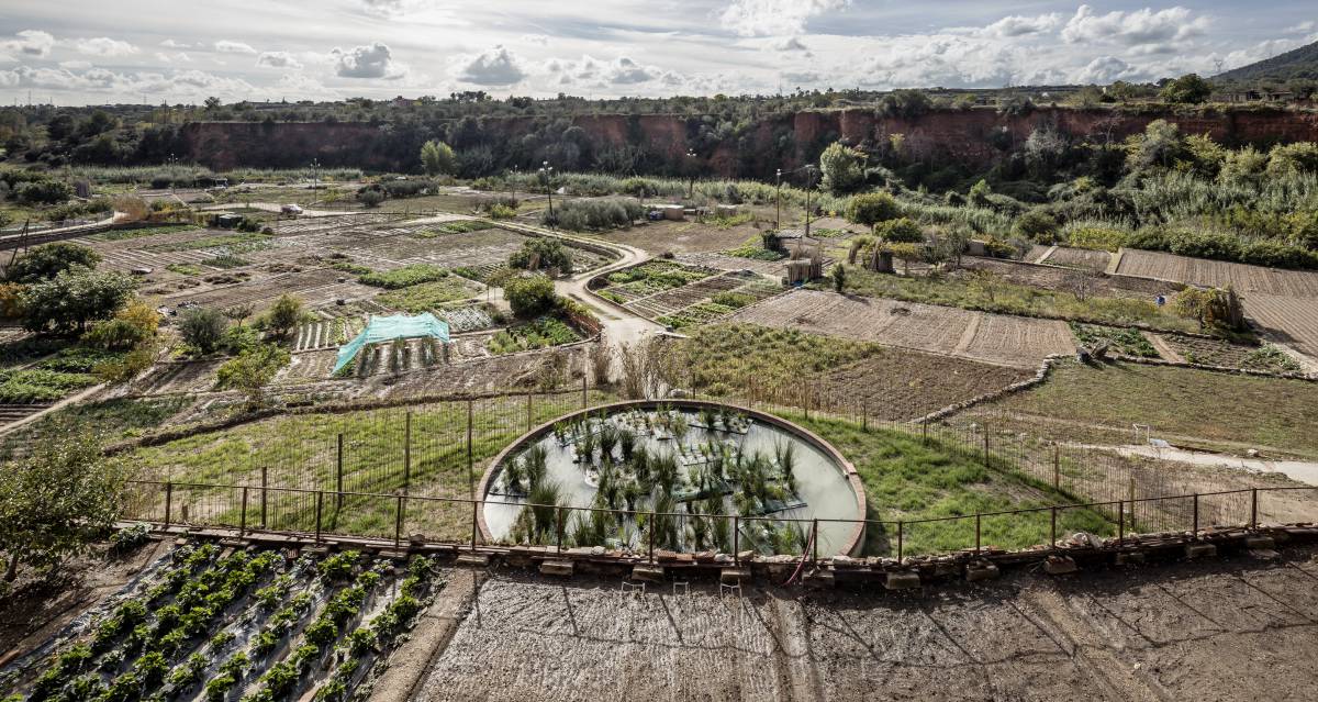 Los huertos de Caldes de Montbui en la provincia de Barcelona.