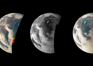 Fotograf&iacute;as de la Tierra tomadas en 2013 por la c&aacute;mara de la sonda Juno.
