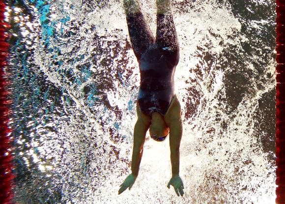 La atleta paralímpica que crea música 'chill out' mientras nada