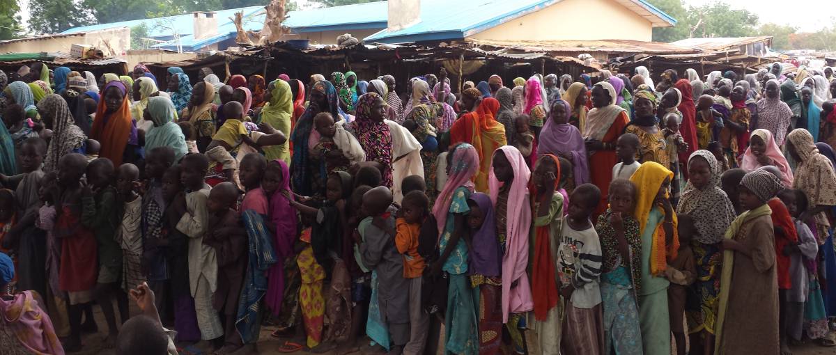 El campo de Bama, en Borno (Nigeria).