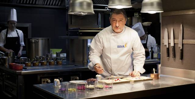 El chef Joan Roca, en el Celler de Can Roca.