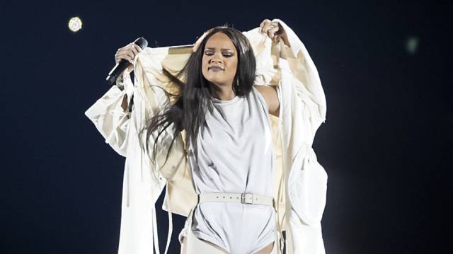Rihanna, en un concierto el 4 de julio.