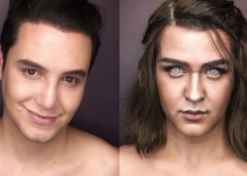 El hombre que se transforma con maquillaje en las mujeres de 'Juego de tronos'