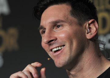 Lionel Messi, el pasado enero en Zurich.