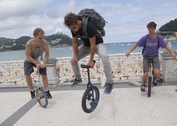 San Sebasti&aacute;n acoge desde este jueves los mundiales de monocclo.