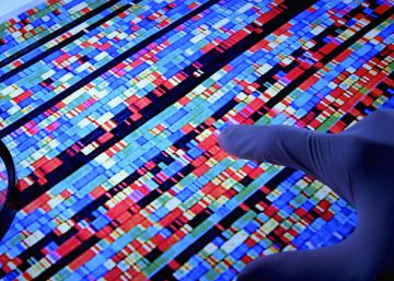 Representaci&oacute;n de una secuencia de ADN