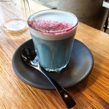 Café de color azul: ¿el último disparate vegano?