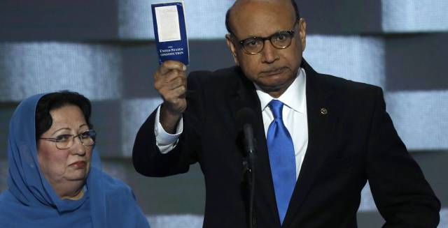 El discurso del padre de un militar musulmán contra el racismo de Trump