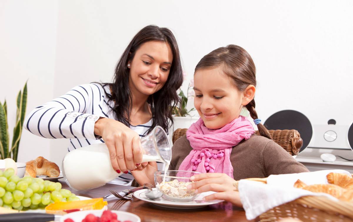 Desayuno antes del cole, clave para rendir más