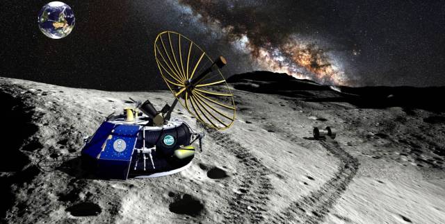 Representaci&oacute;n de Moon Express