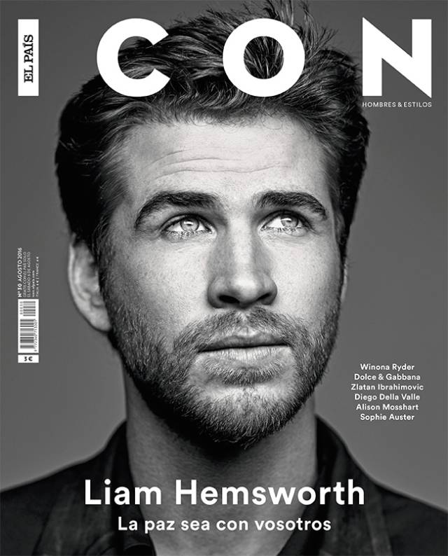 El actor Liam Hemsworth demuestra que no hay Hemsworth malo en el ICON de agosto