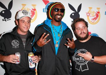 Evan Metropoulos  Snoop Dogg y Daren Metropoulos, en Los &Aacute;ngeles.