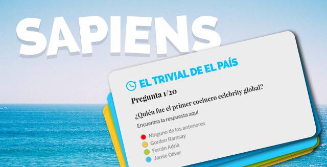 Juega a SAPIENS, el test de EL PAÍS que recorre 40 años de noticias