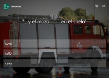 Ponte a prueba: el test que se le atraganta a los bomberos