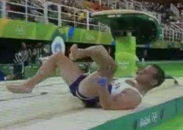 El GIF de la terrible lesión de Samir Ait Said que asustó a Río