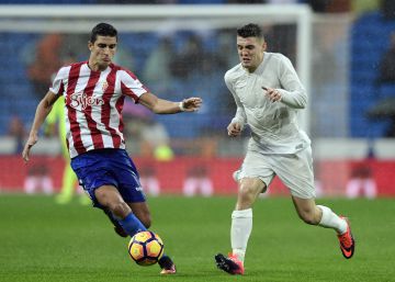 La lluvia 'blanqueó' la camiseta reciclada del Real Madrid