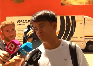 Con el balón es bueno y con el micro, gigante: Kubo y el porqué no ha pedido consejo a Asensio