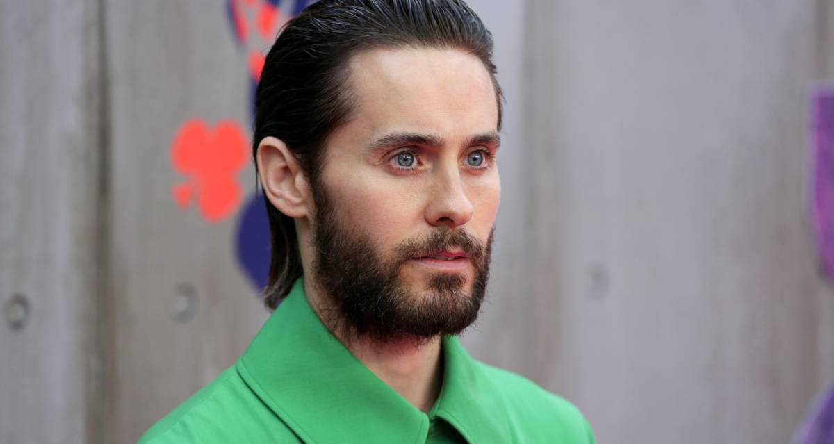 Jared Leton, en el estreno de 'Escuadr&oacute;n Suicida'.