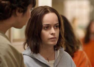 Taryn Manning en un episodio de la cuarta temporada de 'Orange Is The New Black'. 