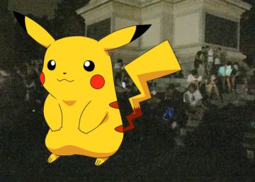 Oído en una cacería de pokémones en El Retiro a medianoche
