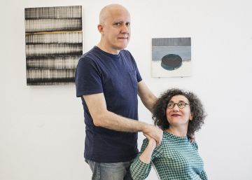 Juan Uslé y Victoria Civera, pintura a cuatro manos