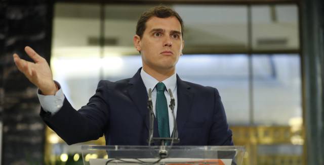 El lider de Ciudadanos, Albert Rivera.
