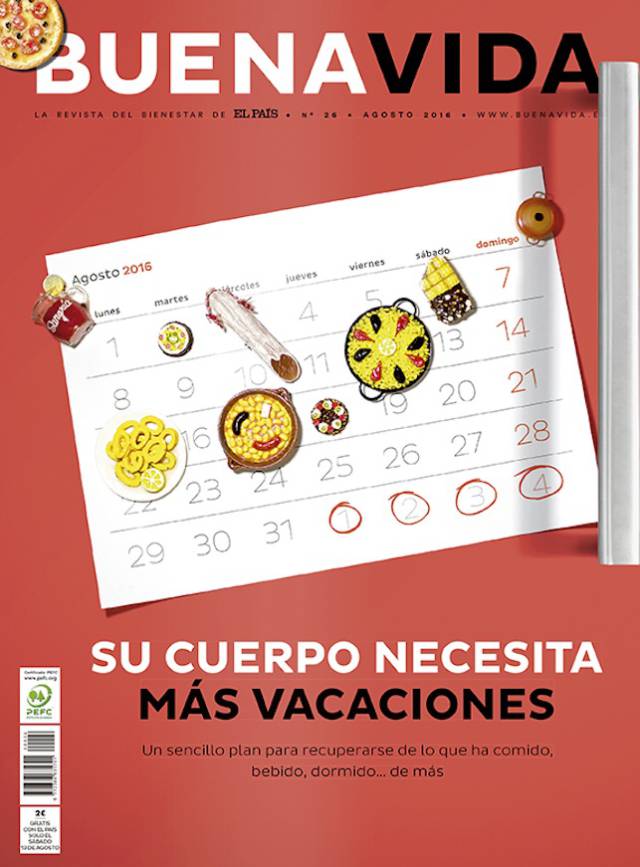 Su cuerpo necesita más vacaciones