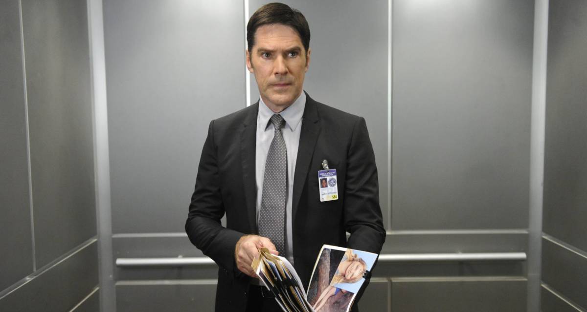 Thomas Gibson en una escena de la serie 'Mentes Criminales'. 