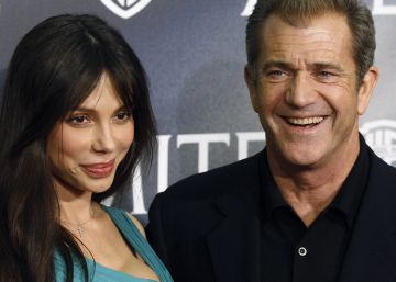 Mel Gibson y Oksana Grigorieva, en una imagen de archivo de 2010.