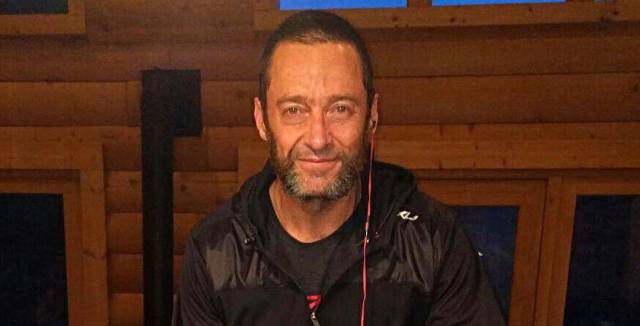 Hugh Jackman, en la fotograf&iacute;a publicada en su Instagram.