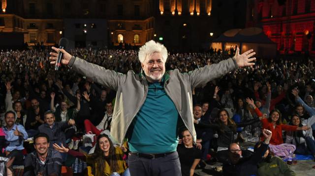 Pedro Almodovar, en Londres el pasado 10 de agosto.