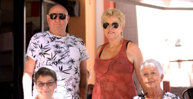 British retirees in Llíber.