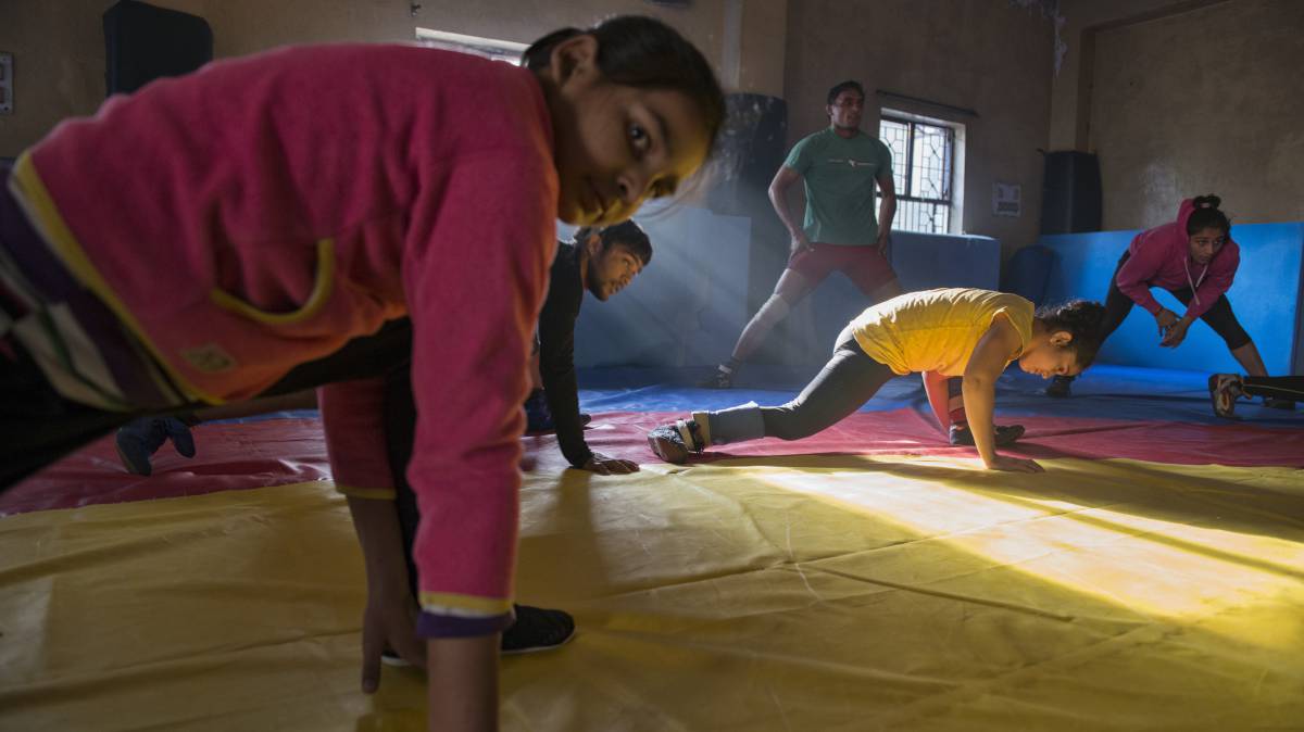 El ‘kushti’ ya no es cosa de hombres