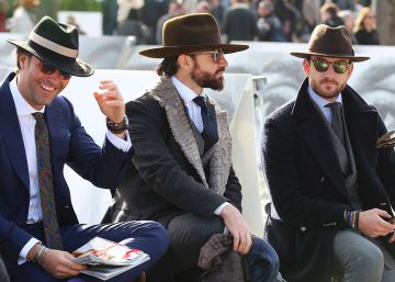 Feria de moda Pitti Uomo.