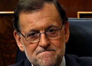 Mariano Rajoy en el debate de investidura.rn rn 