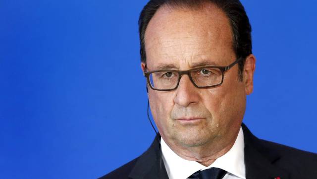 El presidente francés, Françoise Hollande.