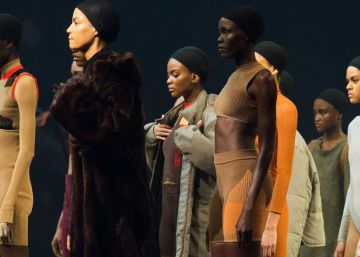 El desfile oto&ntilde;o invierno 2016 de Yeezy en Nueva York. 